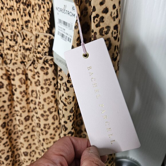 NWT Rachel Parcell Animal Print Dress Size 6 - Picture 7 of 16